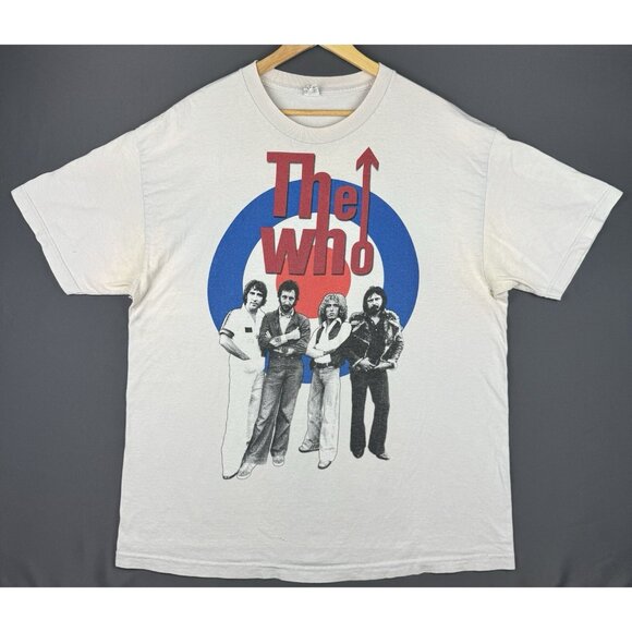 Vintage Y2K The Who Band Tee Tour Concert Promo - Picture 1 of 16
